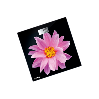 Весы напольные Centek CT-2416 (Pink Flower) электронные 180кг Весы напольные Centek CT-2416 (Pink Flower) электронные 180кг