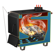 Твердотопливный котел СТЭН Каракан-8 ТПЭ-3