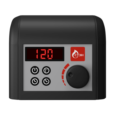 Пульт управления электрокаменкой СТЭН Комфорт ПУЭ-12 ЭКМ Plus Пульт управления электрокаменкой СТЭН Комфорт ПУЭ-12 ЭКМ Plus