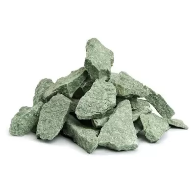 Камень для бани Жадеит колотый мелкий 10кг Хакасия (60) Камень для бани Жадеит колотый мелкий 10кг Хакасия (60)