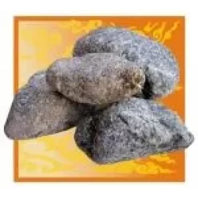 Камень для бани Габбро - диабаз 20 кг коробка, мытый (Карелия) Камень для бани Габбро - диабаз 20 кг коробка, мытый (Карелия)