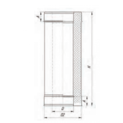 Сэндвич-труба 1,0м, УМК ф 115х200, AISI 439/439, 0,5мм/0,5мм, (К) Сэндвич-труба 1,0м, УМК ф 115х200, AISI 439/439, 0,5мм/0,5мм, (К)