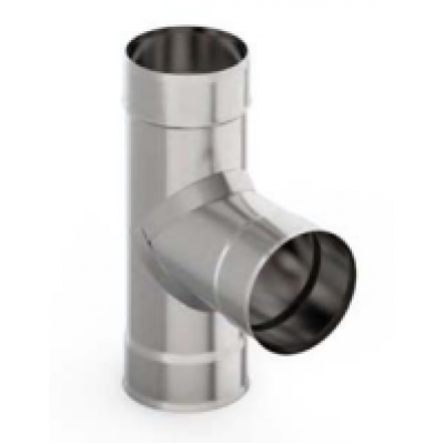Тройник 90*, УМК ф 130, AISI 439/1,0мм, h=310мм Тройник 90*, УМК ф 130, AISI 439/1,0мм, h=310мм