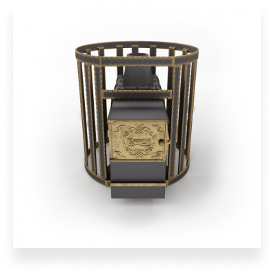 Печь банная Сабантуй Булава чугун 16 Печь банная Сабантуй Булава чугун 16