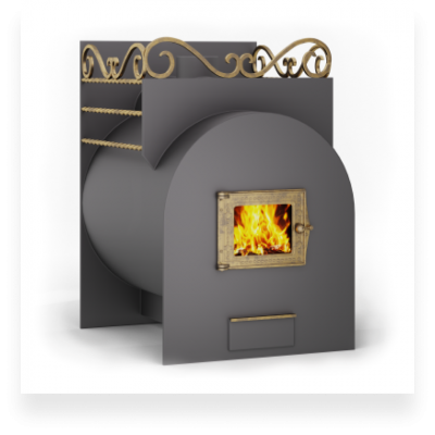 Печь банная Сабантуй 24 со стеклянной дверкой Печь банная Сабантуй 24 со стеклянной дверкой