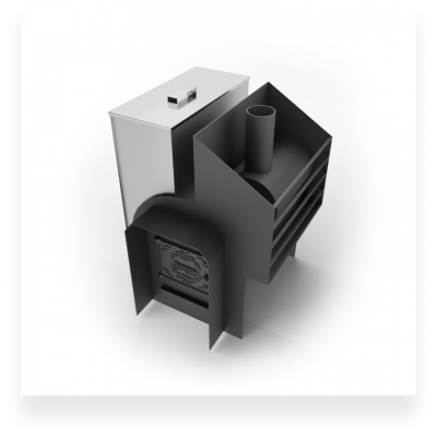 Печь банная Сабантуй 3D 16 панорама правая Печь банная Сабантуй 3D 16 панорама правая