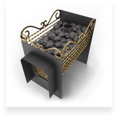 Печь банная Сабантуй 22 сетка Печь банная Сабантуй 22 сетка