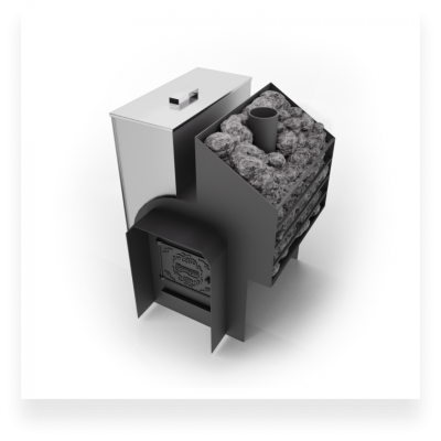 Печь банная Сабантуй 3D 16 панорама правая Печь банная Сабантуй 3D 16 панорама правая