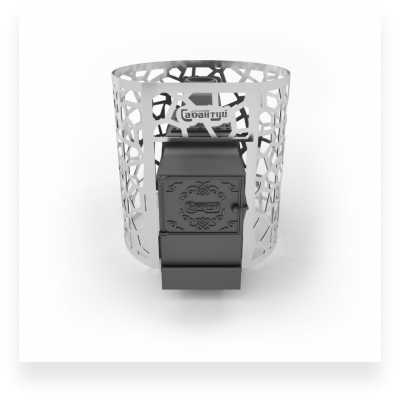 Печь банная Сабантуй Саванна чугун 16 Печь банная Сабантуй Саванна чугун 16