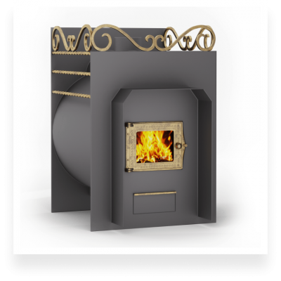 Печь банная Сабантуй 20 со стеклянной дверкой Печь банная Сабантуй 20 со стеклянной дверкой