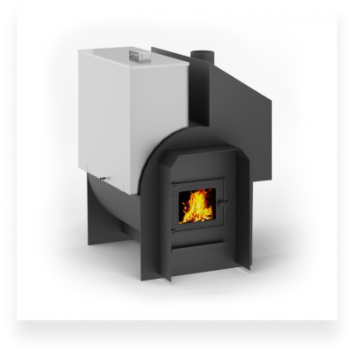 Печь банная Сабантуй 3D 16 бак слева со стеклянной дверкой Печь банная Сабантуй 3D 16 бак слева со стеклянной дверкой