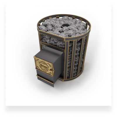 Печь банная Сабантуй Булава чугун 24 Печь банная Сабантуй Булава чугун 24