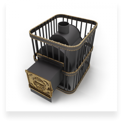 Печь банная Сабантуй Мини Квадро 14 Печь банная Сабантуй Мини Квадро 14