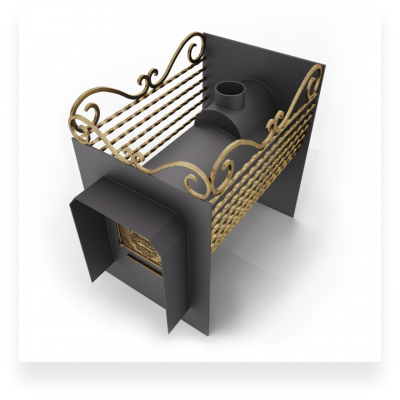 Печь банная Сабантуй 22 сетка Печь банная Сабантуй 22 сетка