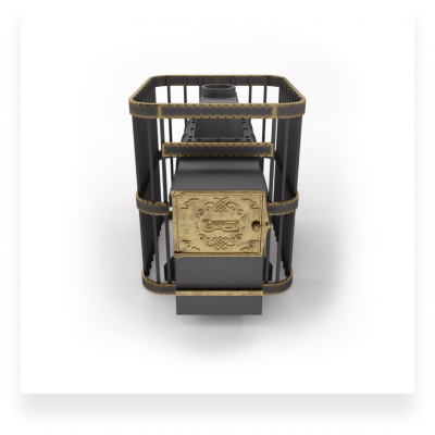 Печь банная Сабантуй Квадро чугун 24 Печь банная Сабантуй Квадро чугун 24