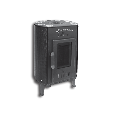 Печь г\г "Бренеран-Канадка" АОТ-04 черная (70м3) Печь г\г "Бренеран-Канадка" АОТ-04 черная (70м3)