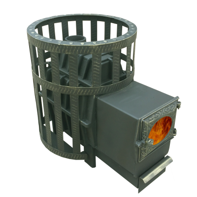 Печь банная Берёзка Воевода - 20 сетка дверка ДТ - 3С Печь банная Берёзка Воевода - 20 сетка дверка ДТ - 3С