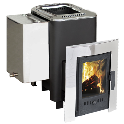 Печь банная Берёзка Фаворит - 15 дверка панорама (под бак 35л или т/о) Печь банная Берёзка Фаворит - 15 дверка панорама (под бак 35л или т/о)