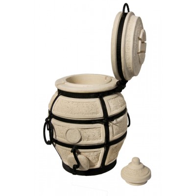 Печь Тандыр Амфора Донской с откидной крышкой Печь Тандыр Амфора Донской с откидной крышкой