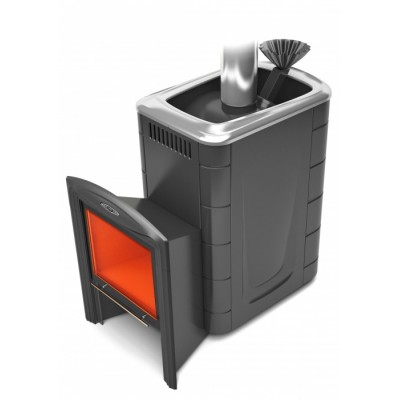 Печь банная ТМФ Гейзер 2014 Carbon Витра ЗК антрацит Печь банная ТМФ Гейзер 2014 Carbon Витра ЗК антрацит