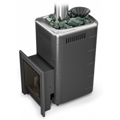 Печь банная ТМФ Таймыр 2017 Inox БСЭ ЗК антрацит Печь банная ТМФ Таймыр 2017 Inox БСЭ ЗК антрацит