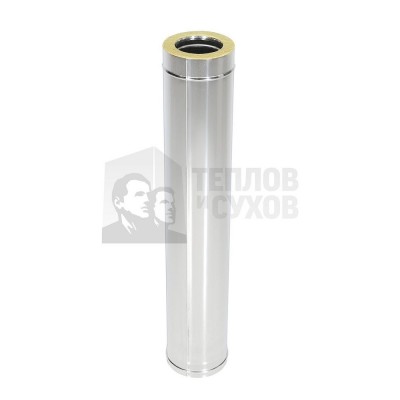 Труба Теплов и Сухов Термо L 1000 ТТ-Р 304-0.8/304 D150/250 с хомутом Труба Теплов и Сухов Термо L 1000 ТТ-Р 304-0.8/304 D150/250 с хомутом