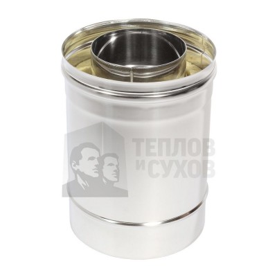 Труба Теплов и Сухов Термо L 250 ТТ-Р 316-0.5/304 D180/240 с хомутом Труба Теплов и Сухов Термо L 250 ТТ-Р 316-0.5/304 D180/240 с хомутом