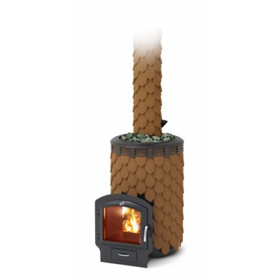 Печь банная ТМФ Альфа Панголина Inox ЧДБСЭ ЗК терракота Печь банная ТМФ Альфа Панголина Inox ЧДБСЭ ЗК терракота