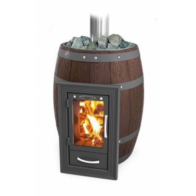 Печь банная ТМФ Вариата Inox Люмина КТК Баррель палисандр Печь банная ТМФ Вариата Inox Люмина КТК Баррель палисандр