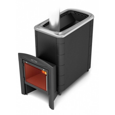 Печь банная ТМФ Тунгуска XXL 2013 Carbon Витра антрацит Печь банная ТМФ Тунгуска XXL 2013 Carbon Витра антрацит