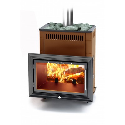 Печь банная ТМФ Витрувия II Inox БСЭ ТО терракота Печь банная ТМФ Витрувия II Inox БСЭ ТО терракота