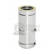Труба Теплов и Сухов Телескоп Термо L (300-450) ТТТ-Р 304-0.8/304 D115/210* с хомутом