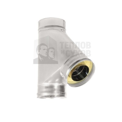 Тройник Теплов и Сухов Термо 45* ТРТ-Р 430-0.5/Оц. D115/180 Тройник Теплов и Сухов Термо 45* ТРТ-Р 430-0.5/Оц. D115/180