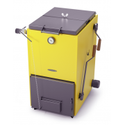 Твердотопливный котел ТМФ Цельсий Автоматик 20кВт АРТ под ТЭН желтый