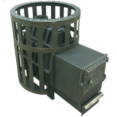 Печь чугунная для бани Берёзка "Воевода" 20 (ДТ-3 Сетч.кожух) Закрытая Каменка Печь чугунная для бани Берёзка "Воевода" 20 (ДТ-3 Сетч.кожух) Закрытая Каменка