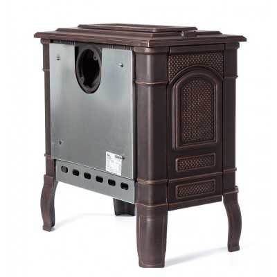 Печь - камин FireWay Gunter чугунная (патина медь) Печь - камин FireWay Gunter чугунная (патина медь)