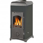 Печь-камин отопительная Hosseven 9005 ANTHRACITE