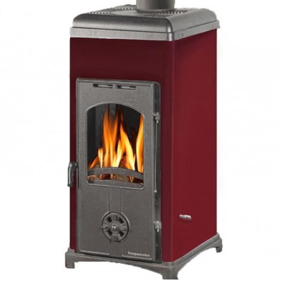 Печь-камин отопительная Hosseven 9005 BURGUNDY Печь-камин отопительная Hosseven 9005 BURGUNDY