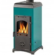 Печь-камин отопительная Hosseven 9005 GREEN