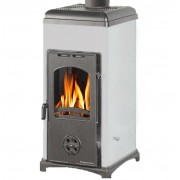Печь-камин отопительная Hosseven 9005 WHITE