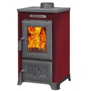 Печь-камин отопительная Hosseven 9008 MINI BURGUNDY