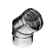 Колено угол 135° Ferrum (430/0,8 мм) Ф115