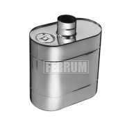 Бак "Комфорт" эллиптический с трубой 70л Ф115