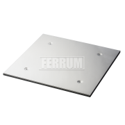 Экран защитный Ferrum (430/0,5 мм) 500*500 с отв. Ф125