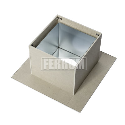 Потолочно проходной узел Н Ferrum (430/0,5 мм + мин.) Ф210 Потолочно проходной узел Н Ferrum (430/0,5 мм + мин.) Ф210