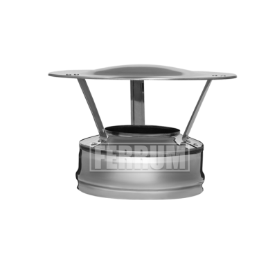 Оголовок Ferrum (430/0,5 + нерж.) Ф120х200 Оголовок Ferrum (430/0,5 + нерж.) Ф120х200