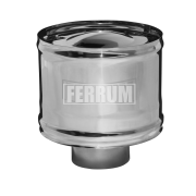 Зонт-Д с ветрозащитой Ferrum (430/0,5 мм) Ф80
