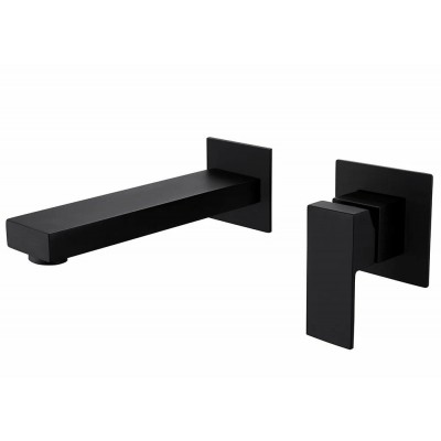 Встраиваемый смеситель для раковины ALMAes TVZ-1845 черный Встраиваемый смеситель для раковины ALMAes TVZ-1845 черный