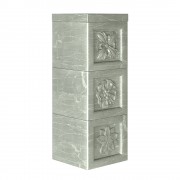 Облицовка дымохода Талькохлорит "Профи 1 сторона" (280х280х750 S-50)