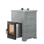 Печь для бани Эверест "Steam Master 30 INOX (ИНОКС)" Талькохлорит, S-40